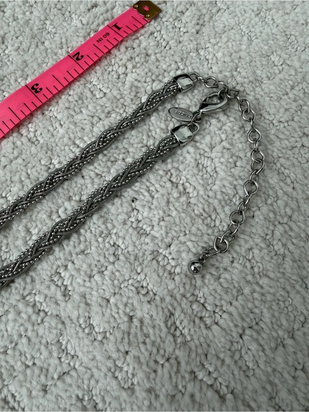 Chico’s silver tone Multi-Strand Long Necklace -‎ Women Jewelry